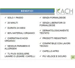 KACH HAIR ORGANIC SOLUTION 400ml +DC shampoo in omaggio 400ml KACH HAIR ORGANIC SOLUTION 400 ml + DC shampoo in omaggio