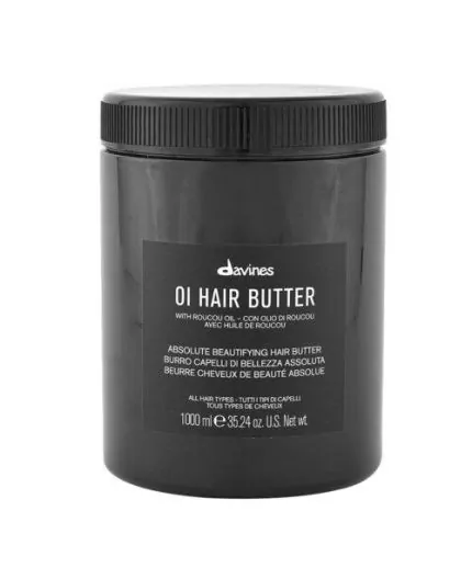 Davines OI Hair Butter Burro Nutriente per Capelli Anticrespo e Illuminante