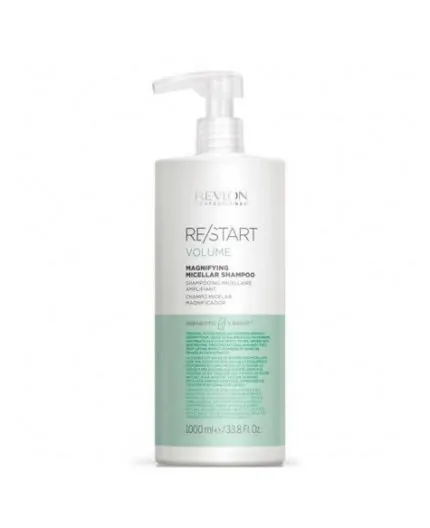 Revlon restart volume micellar shampoo- shampoo volumizzante 1000ml Revlon restart volume micellar shampoo- shampoo volumizzante 1000ml