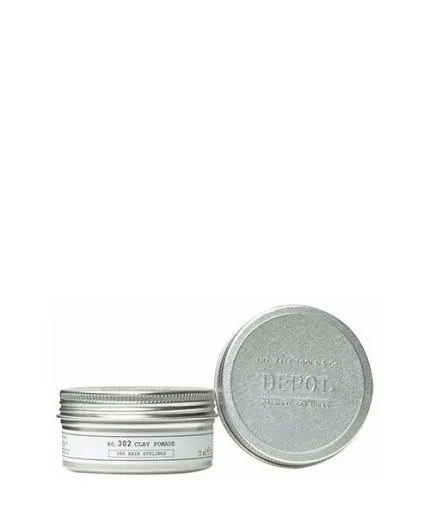 DEPOT No. 302 Clay Pomade-Argilla/pomata modellante