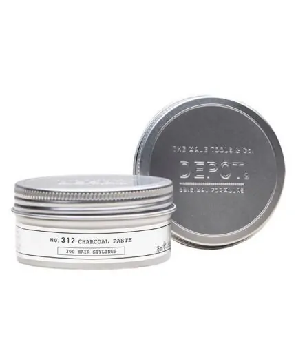 DEPOT No. 312 Charcoal Paste 75ml-Pasta al carbone fissaggio forte DEPOT No. 312 Charcoal Paste 75ml-Pasta al carbone fissaggio forte