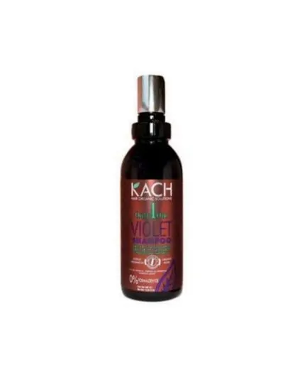 KACH HAIR ORGANIC SOLUTION VIOLET 400 ml + DC shampoo in omaggio