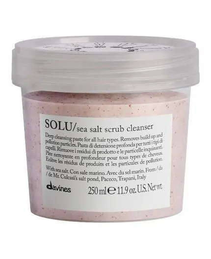 Davines Solu Sea Salt Scrub 250ml-scrub al sale marino Davines Solu Sea Salt Scrub 250ml-scrub al sale marino