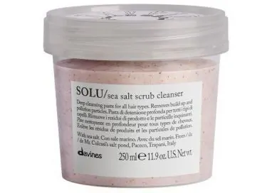 Davines Solu Sea Salt Scrub 250ml-scrub al sale marino