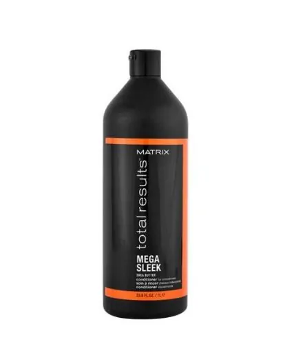 Matrix Mega sleek Shea butter Conditioner 1000ml balsamo anticrespo
