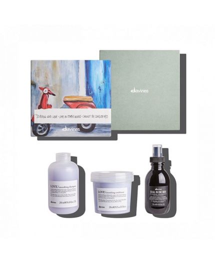 Davines The Passionate and The Brave - Kit Love Smooth + Oi All In One Milk