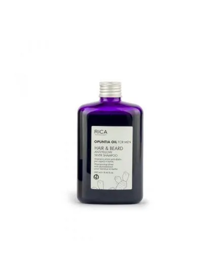 Hair&beard anti-yellow silver shampoo capelli e barba 250ml Hair&beard anti-yellow silver shampoo capelli e barba 250ml