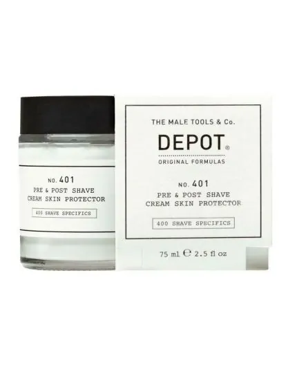 Depot No.401 PrePost Shave Cream Skin Protector 75ml - crema pre e post rasatura prottetrice Depot No.401 PrePost Shave Cream Skin Protector 75ml - crema pre e post rasatura prottetrice