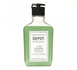 Depot No.406 Transparent Shaving Gel Brushless 100ml - gel da barba senza pennello