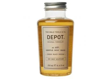 Depot No.601 Gentle Body Wash FRESH BLACK PEPPER 250ml bagno-doccia uomo fragranza pepe nero fresca e legnosa