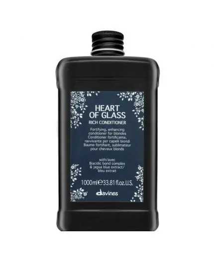 Davines Heart Of Glass Rich Conditioner 1000ml Davines Heart Of Glass Rich Conditioner 1000ml