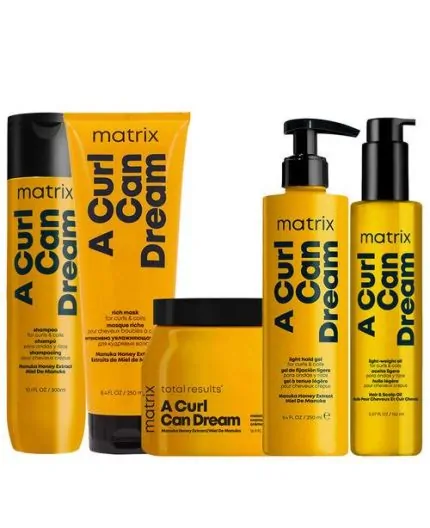Matrix A Curl Can Dream Shampoo 300ml Mask 250ml Cream 500ml Gel 250ml Oil 150ml Matrix A Curl Can Dream Shampoo 300ml Mask 250ml Cream 500ml Gel 250ml Oil 150ml