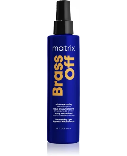 Matrix Brass Off Toning Leave-In Spray 200ml Matrix Brass Off Toning Leave-In Spray 200ml
