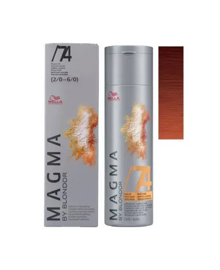 Wella Magma /74 Sabbia Ramato 120g - decolorante Wella Magma /74 Sabbia Ramato 120g - decolorante