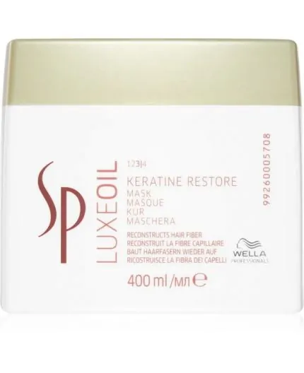 Wella SP Luxe Oil Keratin Restore Mask 400ml - maschera ristrutturante con cheratina Wella SP Luxe Oil Keratin Restore Mask 400ml - maschera ristrutturante con cheratina