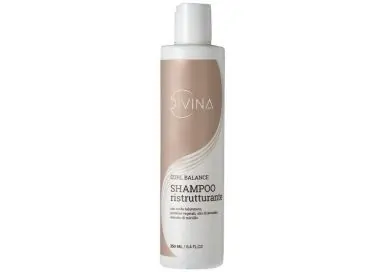 Shampoo Ristrutturante Con acido ialuronico, proteine vegetali, olio di avocado, estratto di mirtillo