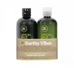 Earthy Vibes lemon sage shampoo e conditioner 300 ml