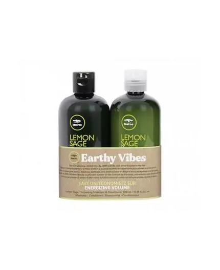 Earthy Vibes lemon sage shampoo e conditioner 300 ml