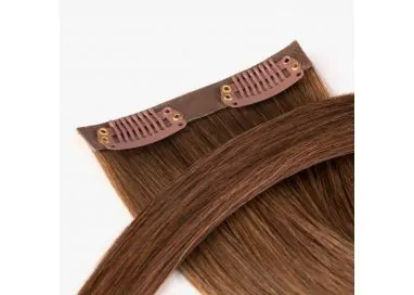 Extension invisibili con clip- colori bese