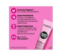 Matrix Super Sync Colore Tono su Tono Gloss-Pre-bonded 90 ml