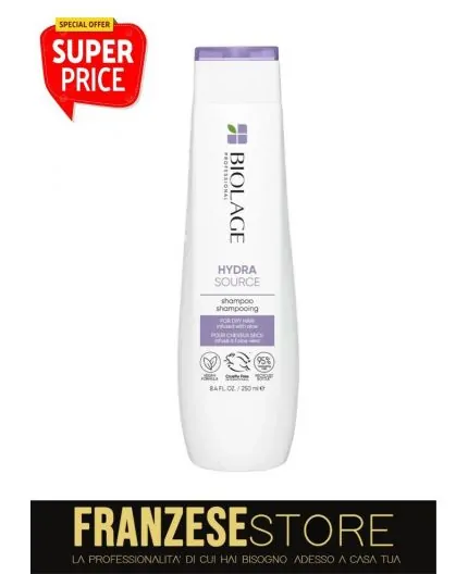Biolage Hydrasource Shampoo 250ml - shampoo idratante