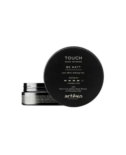 Artègo Touch Be Matt 100 ml | Cera Opacizzante a Tenuta Medio-Forte con Argilla Brasiliana Artègo Touch Be Matt 100 ml | Cera Opacizzante a Tenuta Medio-Forte con Argilla Brasiliana