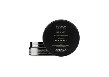 Artègo Touch Be Matt 100 ml | Cera Opacizzante a Tenuta Medio-Forte con Argilla Brasiliana