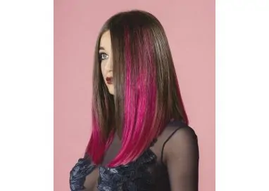 Extension invisibili con clip- colori crazy