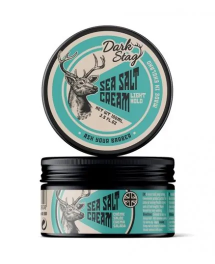 Dark Stag Sea Salt Cream Styling Naturale Effetto Spiaggia per Capelli Uomo Dark Stag Sea Salt Cream Styling Naturale Effetto Spiaggia per Capelli Uomo