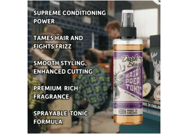Dark Stag Hair Prep Tonic – Spray Pre-Taglio e Pre-Styling 200ml