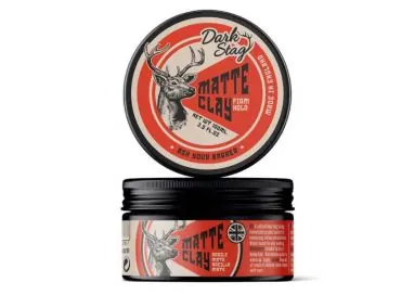 Dark Stag Matte Clay 100ml – Argilla Opaca Uomo Tenuta Forte