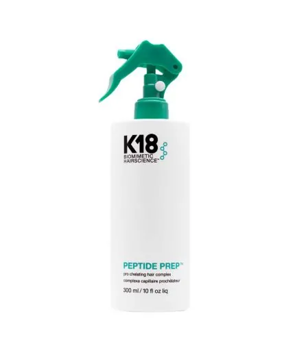 K18 Peptide Prep Pro Chelating Hair Complex 300ml - Spray detox pre-trattamento professionale K18 Peptide Prep Pro Chelating Hair Complex 300ml - Spray detox pre-trattamento professionale