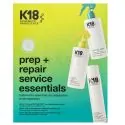 K18 Prep+ Repair Service Essentials Set per rigenerazione, nutrizione e protezione capelli