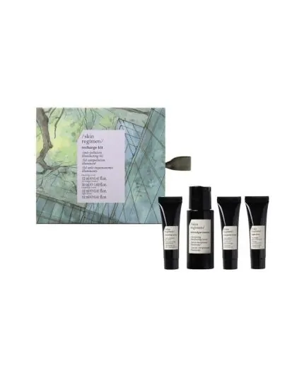 Davines Skin Regimen Recharge Kit - kit viso anti-inquinamento illuminante