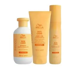 Wella Invigo Sun Kit Solare Capelli Shampoo 300ml + Conditioner 200ml + UV Protection Spray 150ml
