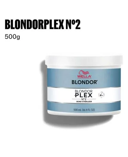 Wella Blondor Plex N°2 Bond Stabilizer 500ml Trattamento Post Decolorazione