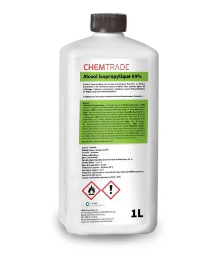 Alcol Isopropilico 99% 1 Litro | Solvente Professionale Pulizia Alcol Isopropilico 99% 1 Litro | Solvente Professionale Pulizia
