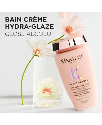 Kérastase Gloss Absolu Bain Crème Hydra-Glaze 250 ml Shampoo Capelli Spessi Kérastase Gloss Absolu Bain Crème Hydra-Glaze 250 ml Shampoo Capelli Spessi