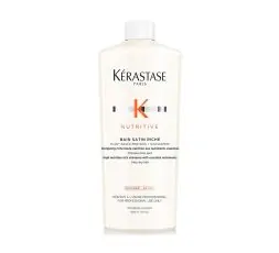 Kérastase Nutritive Bain Satin Riche 1000 ml – Shampoo Nutriente per Capelli Molto Secchi