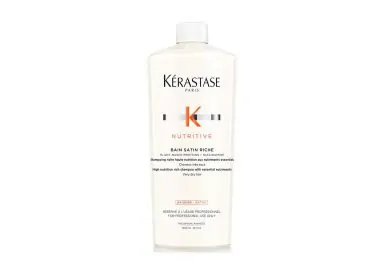 Kérastase Nutritive Bain Satin Riche 1000 ml – Shampoo Nutriente per Capelli Molto Secchi